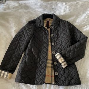 Burberry Brit Quilted Black Jacket